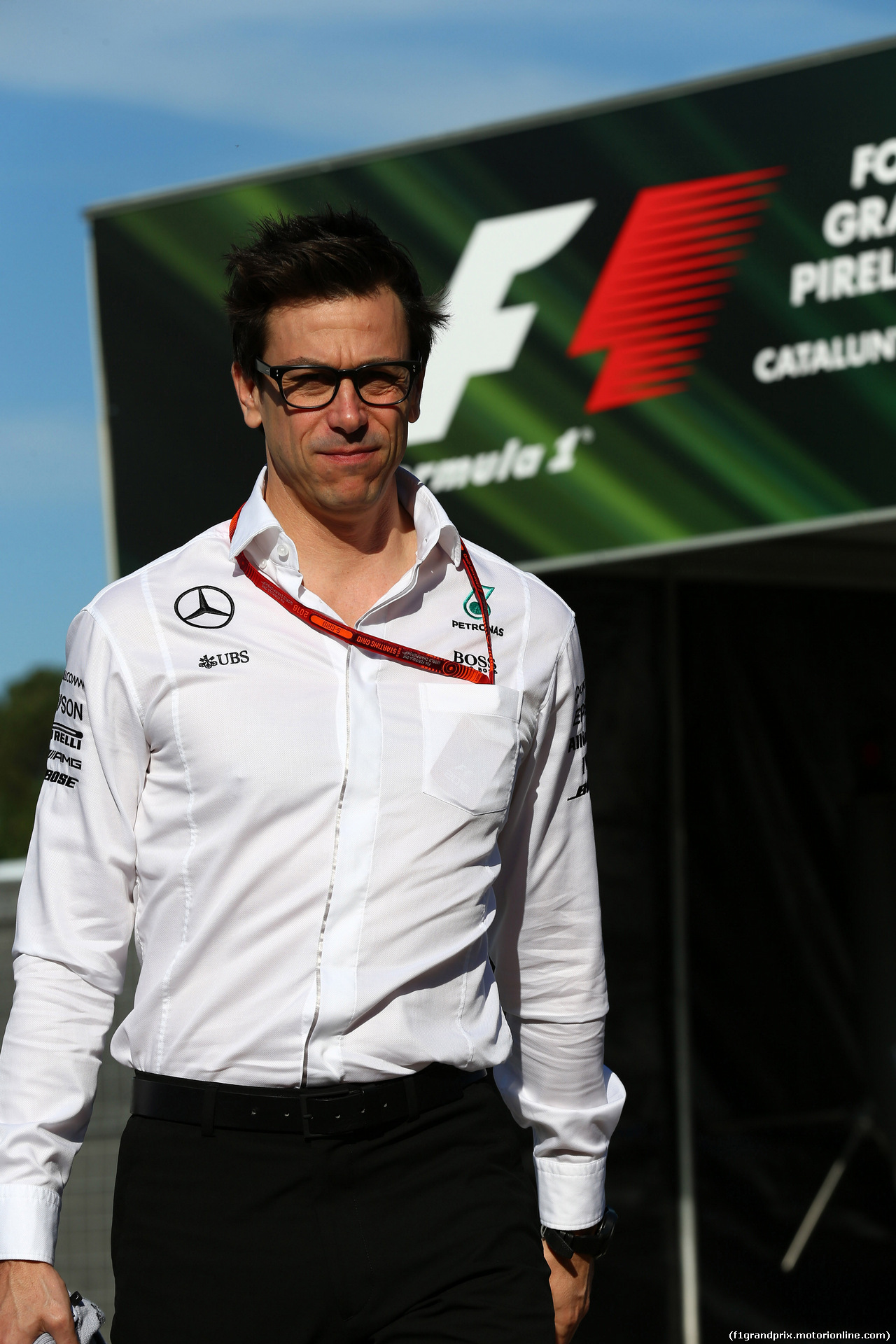 GP SPAGNA, 13.05.2016 - Toto Wolff (GER) Mercedes AMG F1 Shareholder e Executive Director