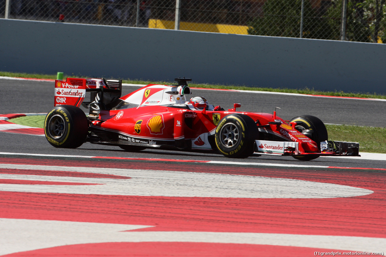 GP SPAGNA, 13.05.2016 - Prove Libere 1, Sebastian Vettel (GER) Ferrari SF16-H