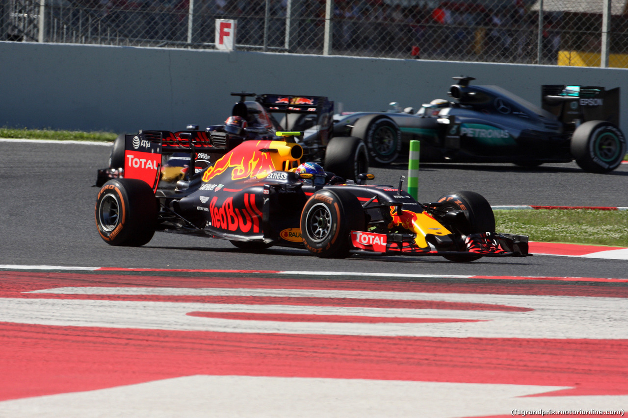 GP SPAGNA, 13.05.2016 - Prove Libere 1, Max Verstappen (NED) Red Bull Racing RB12