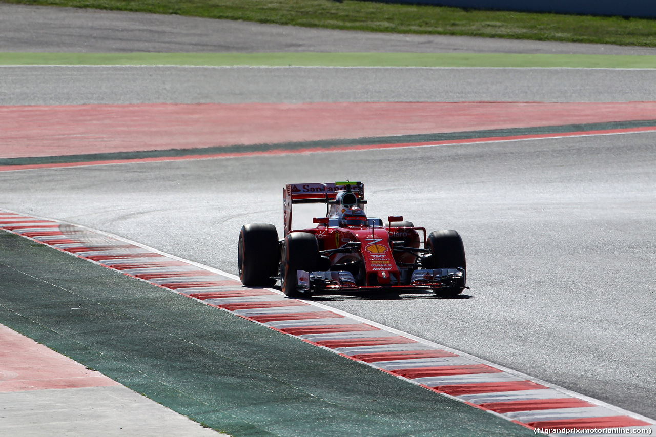 GP SPAGNA, 13.05.2016 - Prove Libere 1, Kimi Raikkonen (FIN) Ferrari SF16-H