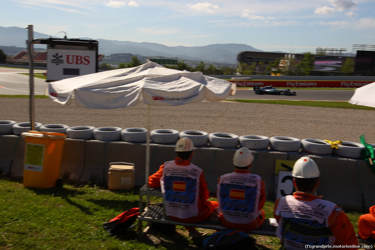 GP SPAGNA, 13.05.2016 - Prove Libere 1, Nico Rosberg (GER) Mercedes AMG F1 W07 Hybrid