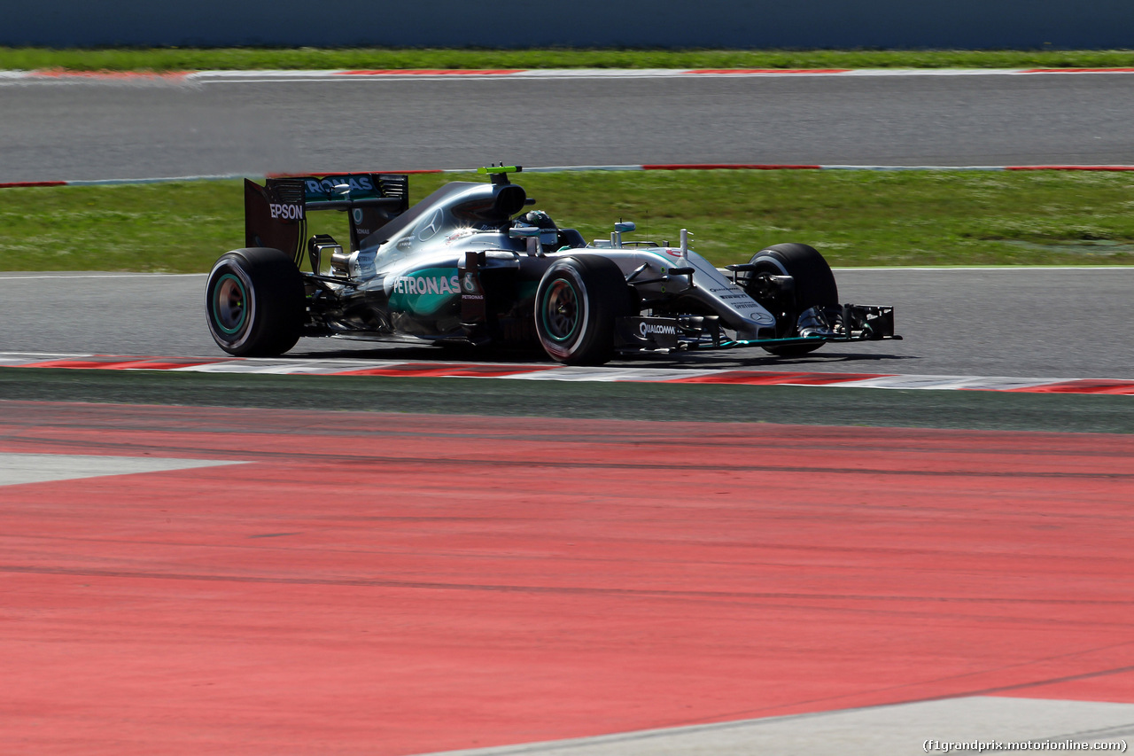 GP SPAGNA, 13.05.2016 - Prove Libere 1, Nico Rosberg (GER) Mercedes AMG F1 W07 Hybrid