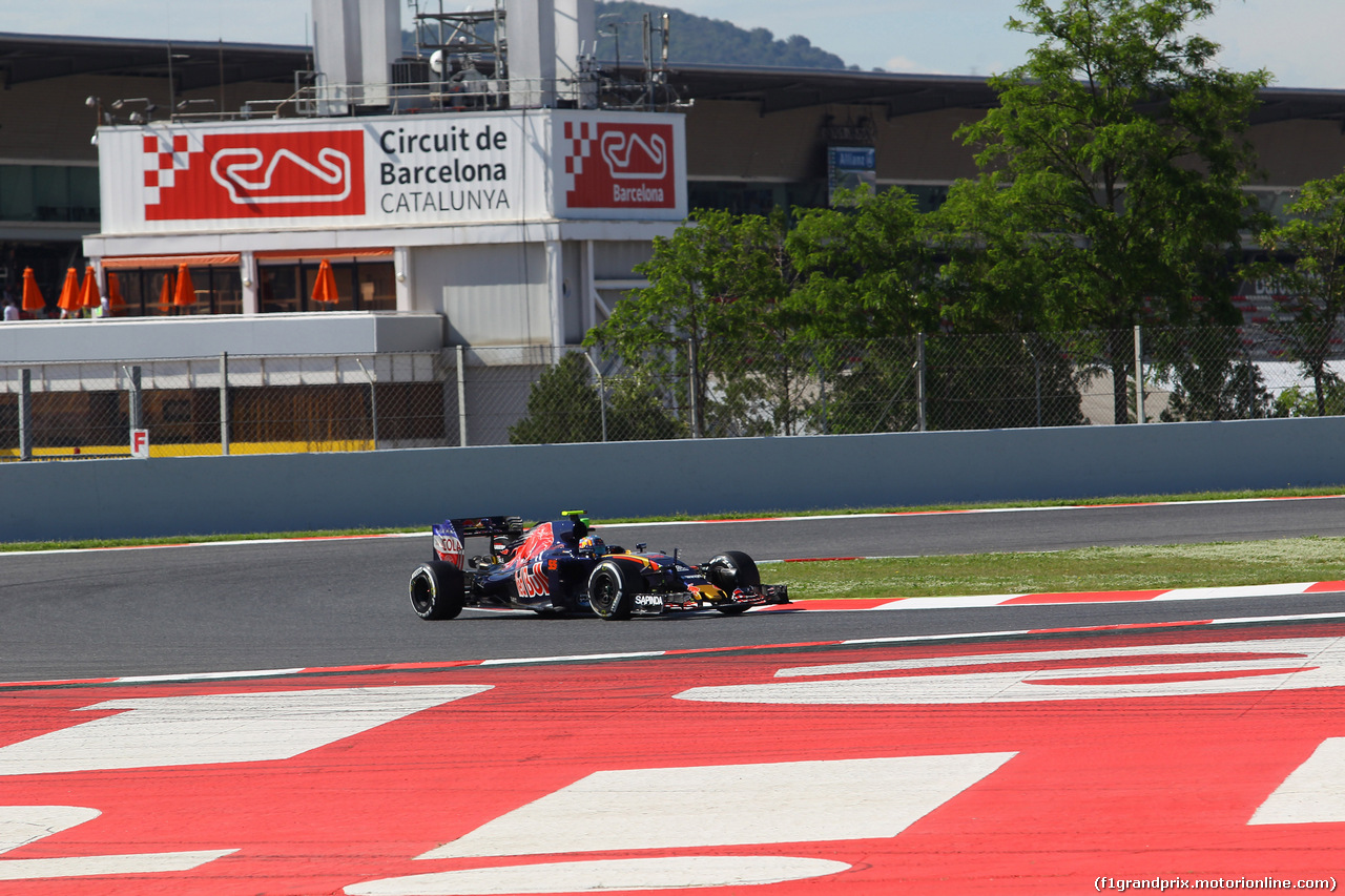 GP SPAGNA, 13.05.2016 - Prove Libere 1, Carlos Sainz Jr (ESP) Scuderia Toro Rosso STR11