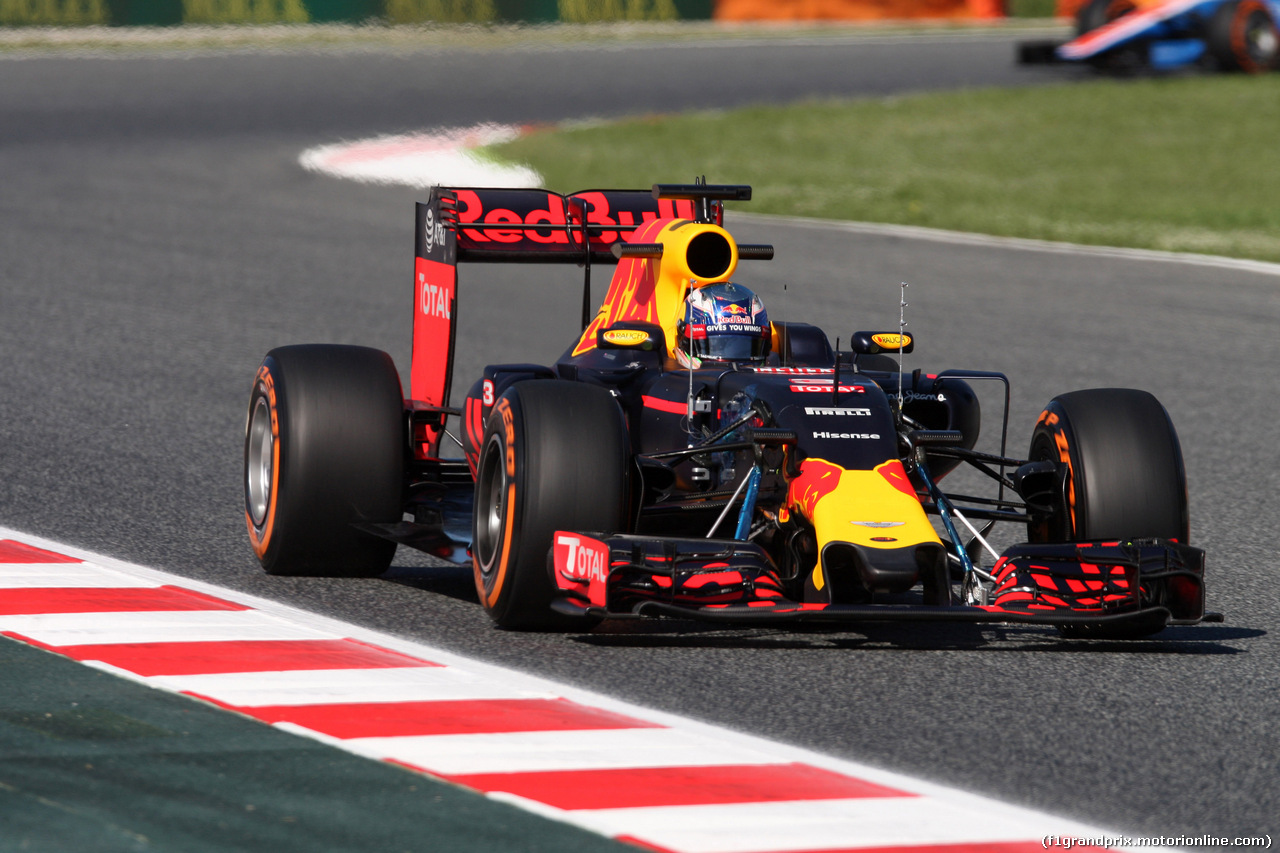 GP SPAGNA, 13.05.2016 - Prove Libere 1, Daniel Ricciardo (AUS) Red Bull Racing RB12
