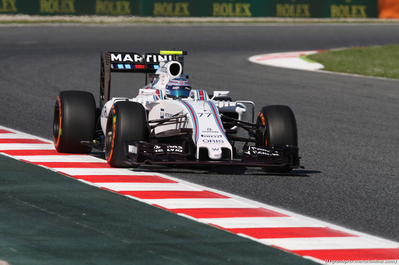 GP SPAGNA, 13.05.2016 - Prove Libere 1, Valtteri Bottas (FIN) Williams FW38