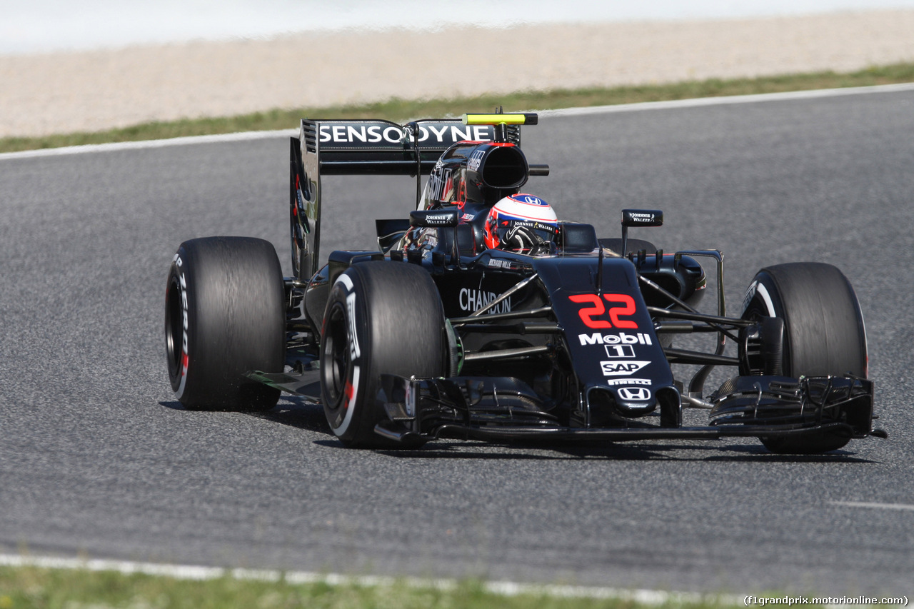 GP SPAGNA, 13.05.2016 - Prove Libere 1, Jenson Button (GBR)  McLaren Honda MP4-31