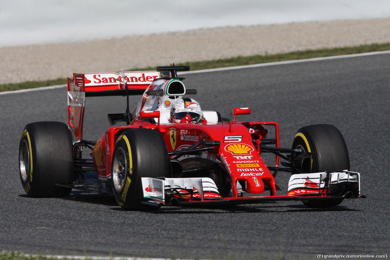 GP SPAGNA, 13.05.2016 - Prove Libere 1, Sebastian Vettel (GER) Ferrari SF16-H