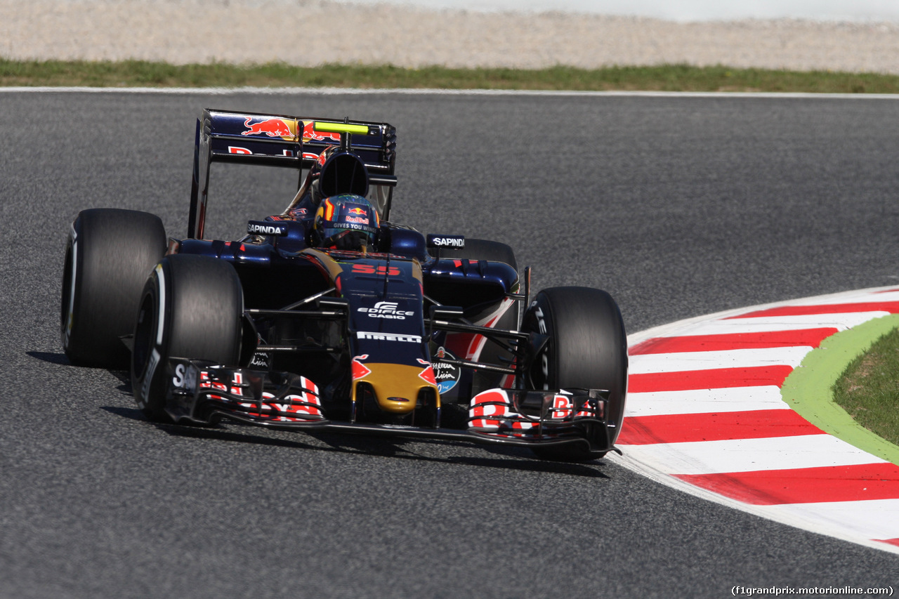 GP SPAGNA, 13.05.2016 - Prove Libere 1, Carlos Sainz Jr (ESP) Scuderia Toro Rosso STR11