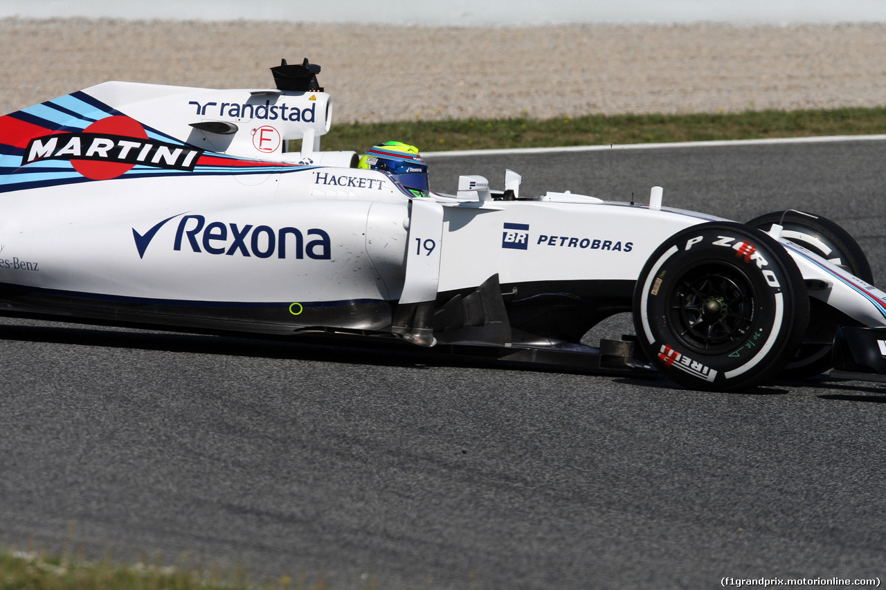 GP SPAGNA, 13.05.2016 - Prove Libere 1, Felipe Massa (BRA) Williams FW38 spins
