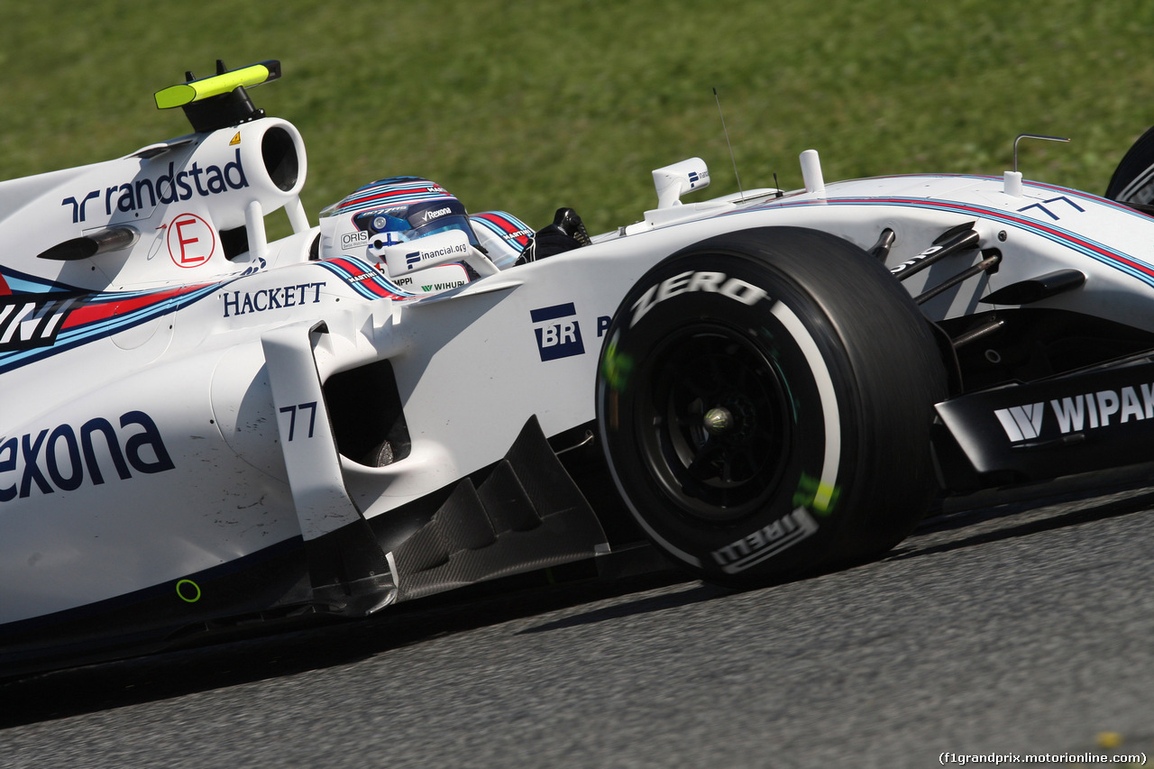 GP SPAGNA, 13.05.2016 - Prove Libere 1, Valtteri Bottas (FIN) Williams FW38