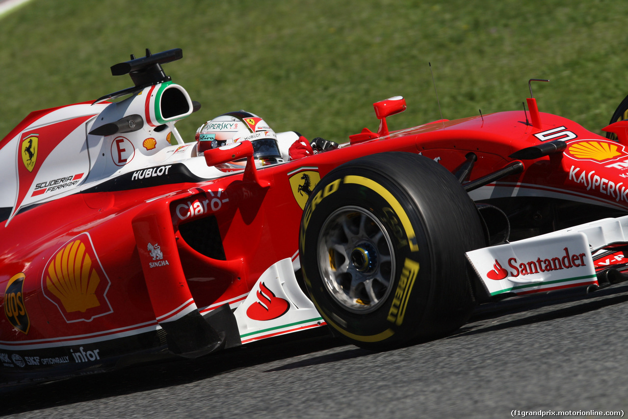 GP SPAGNA, 13.05.2016 - Prove Libere 1, Sebastian Vettel (GER) Ferrari SF16-H