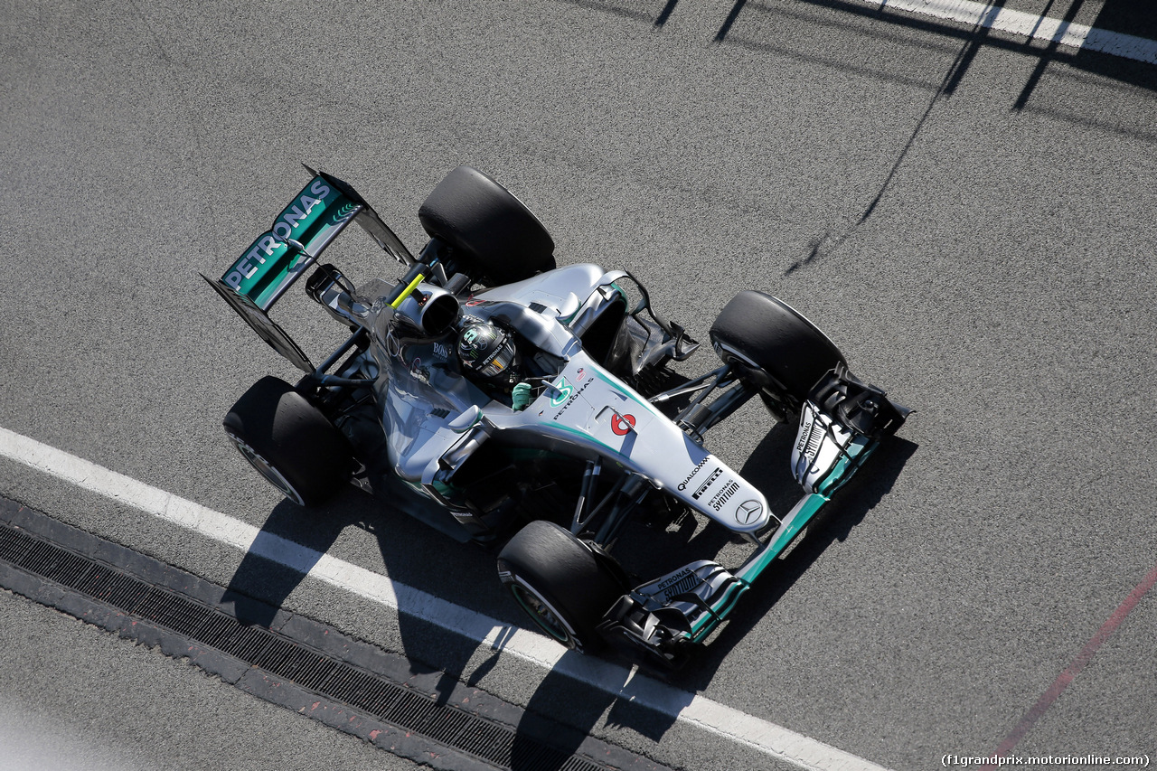 GP SPAGNA, 13.05.2016 - Prove Libere 1, Nico Rosberg (GER) Mercedes AMG F1 W07 Hybrid