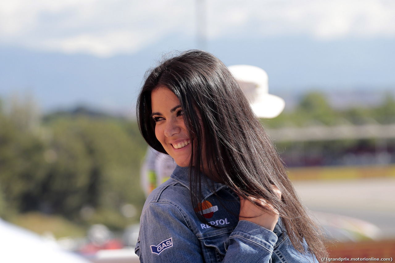 GP SPAGNA, 13.05.2016 - Prove Libere 1, Ragazza in the paddock