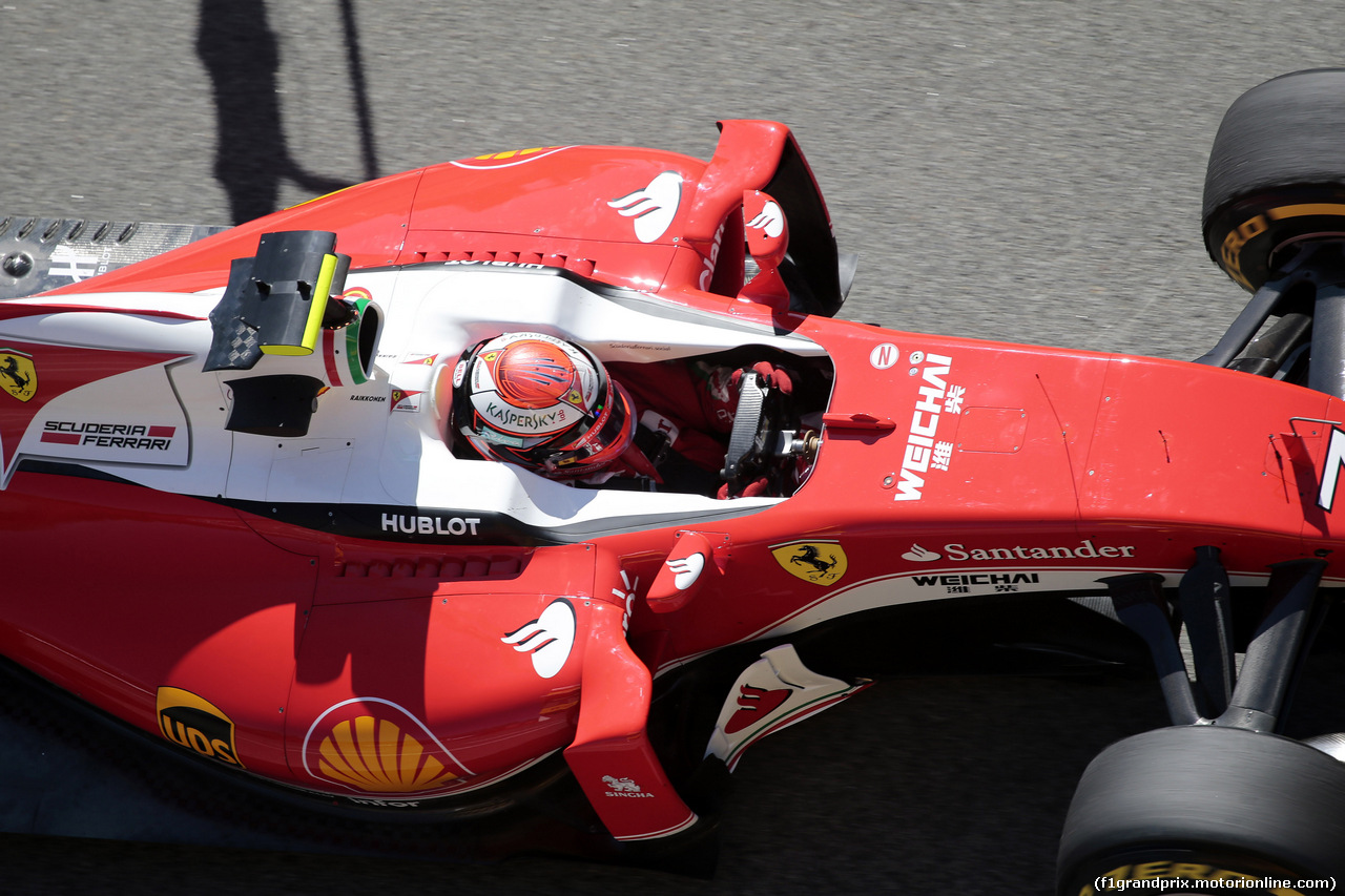 GP SPAGNA, 13.05.2016 - Prove Libere 1, Kimi Raikkonen (FIN) Ferrari SF16-H
