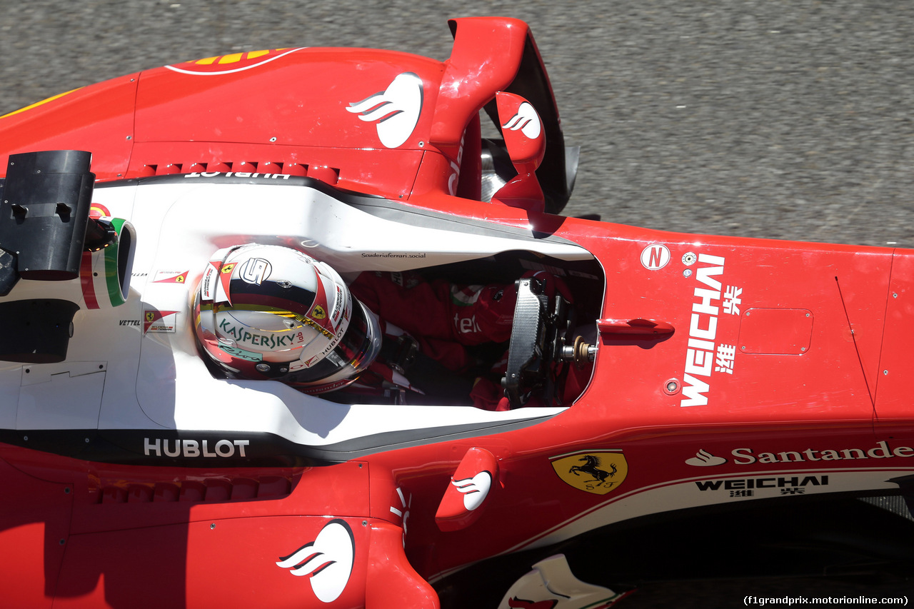 GP SPAGNA, 13.05.2016 - Prove Libere 1, Sebastian Vettel (GER) Ferrari SF16-H