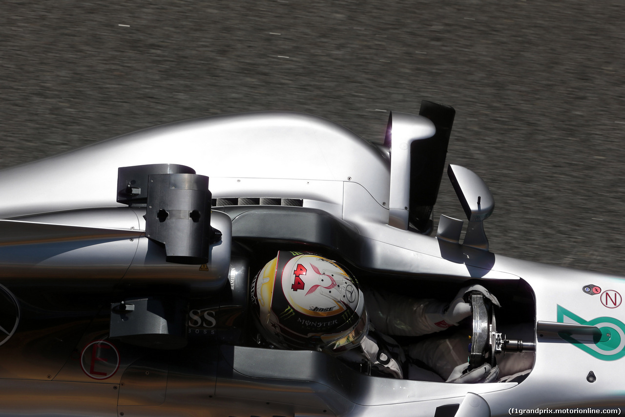 GP SPAGNA, 13.05.2016 - Prove Libere 1, Lewis Hamilton (GBR) Mercedes AMG F1 W07 Hybrid
