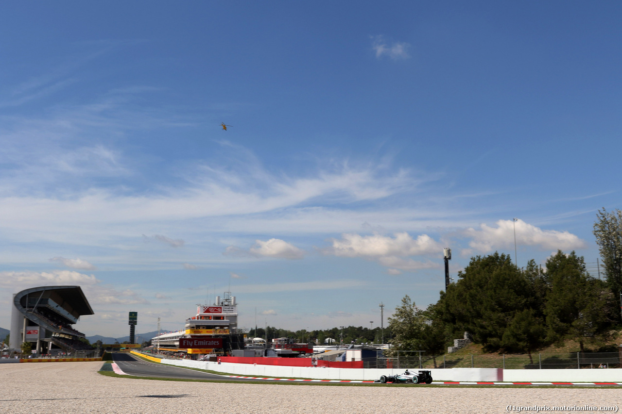 GP SPAGNA, 13.05.2016 - Prove Libere 1, Nico Rosberg (GER) Mercedes AMG F1 W07 Hybrid