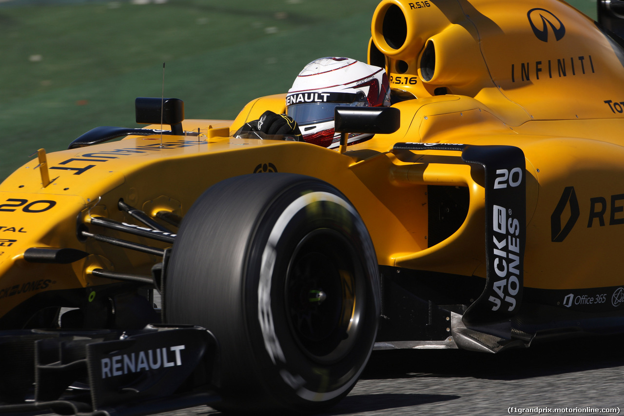 GP SPAGNA, 13.05.2016 - Prove Libere 1, Kevin Magnussen (DEN) Renault Sport F1 Team RS16