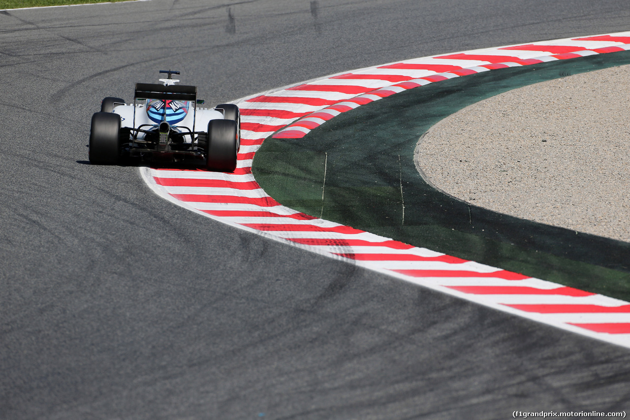 GP SPAGNA, 13.05.2016 - Prove Libere 1, Felipe Massa (BRA) Williams FW38