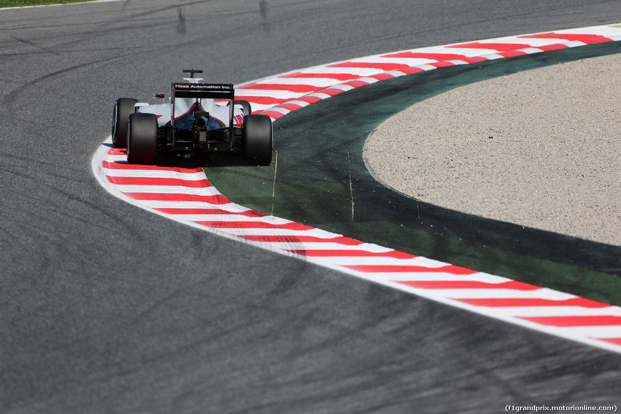 GP SPAGNA, 13.05.2016 - Prove Libere 1, Romain Grosjean (FRA) Haas F1 Team VF-16