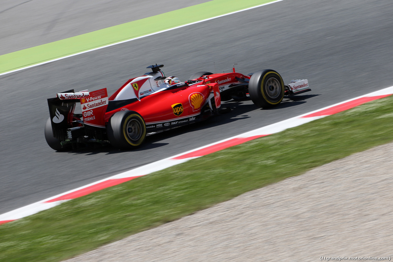 GP SPAGNA, 13.05.2016 - Prove Libere 1, Sebastian Vettel (GER) Ferrari SF16-H