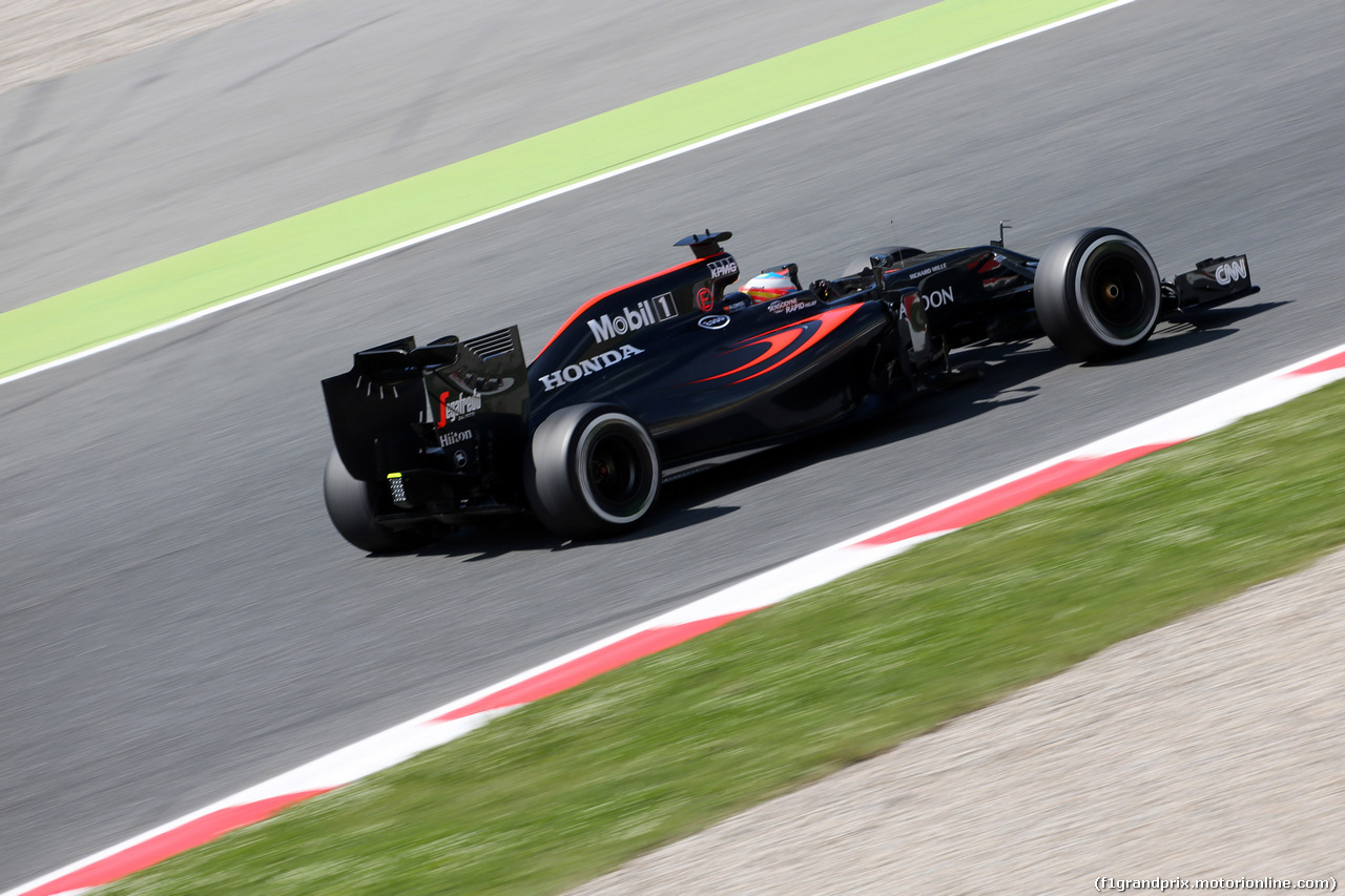 GP SPAGNA, 13.05.2016 - Prove Libere 1, Fernando Alonso (ESP) McLaren Honda MP4-31