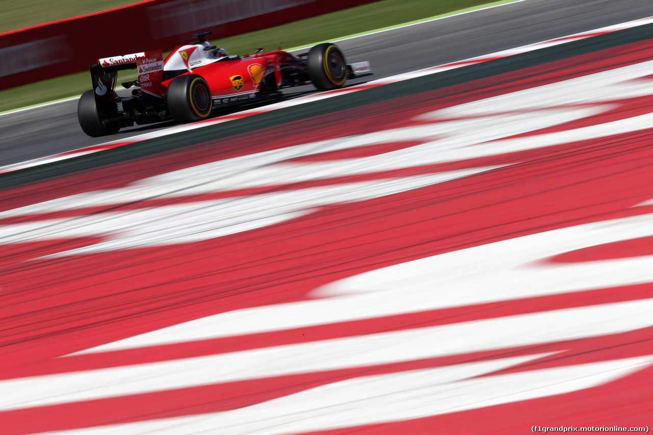 GP SPAGNA, 13.05.2016 - Prove Libere 1, Sebastian Vettel (GER) Ferrari SF16-H