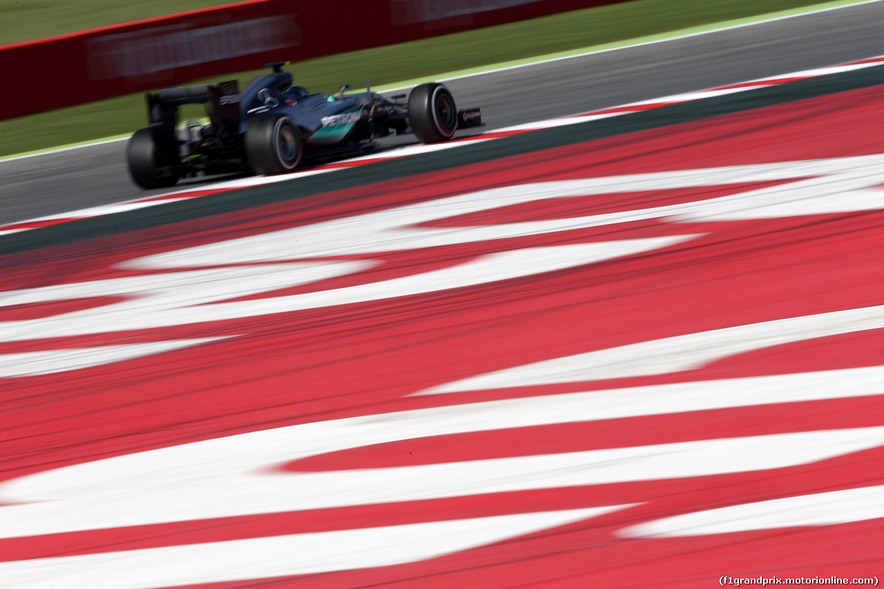GP SPAGNA, 13.05.2016 - Prove Libere 1, Nico Rosberg (GER) Mercedes AMG F1 W07 Hybrid