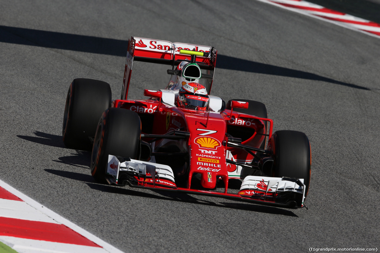 GP SPAGNA, 13.05.2016 - Prove Libere 1, Kimi Raikkonen (FIN) Ferrari SF16-H