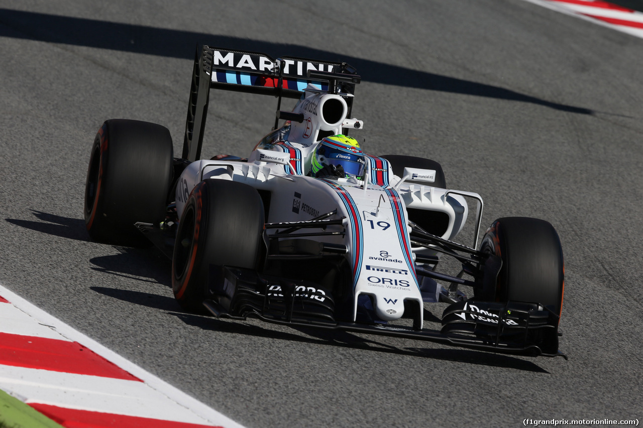 GP SPAGNA, 13.05.2016 - Prove Libere 1, Felipe Massa (BRA) Williams FW38