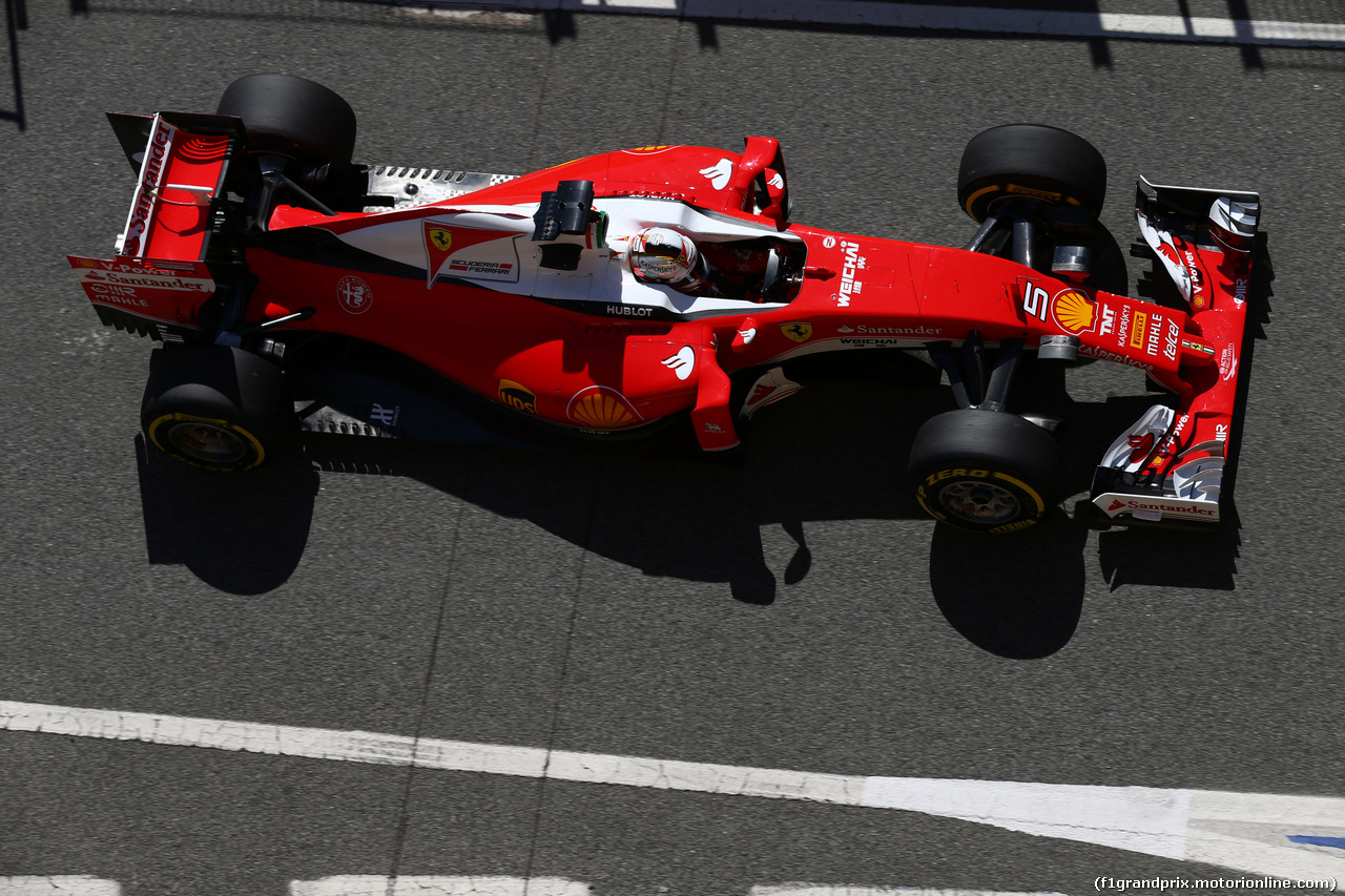 GP SPAGNA, 13.05.2016 - Prove Libere 1, Sebastian Vettel (GER) Ferrari SF16-H