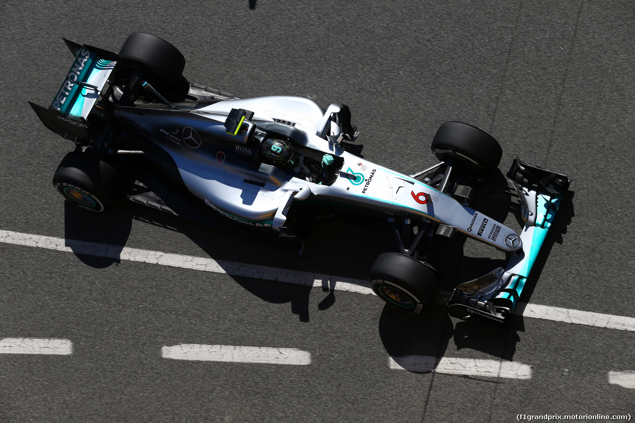 GP SPAGNA, 13.05.2016 - Prove Libere 1, Nico Rosberg (GER) Mercedes AMG F1 W07 Hybrid