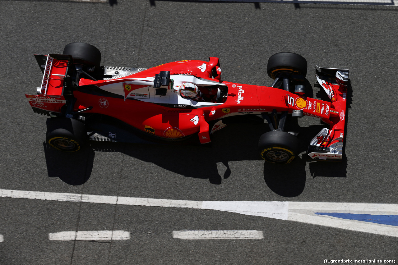 GP SPAGNA, 13.05.2016 - Prove Libere 1, Sebastian Vettel (GER) Ferrari SF16-H