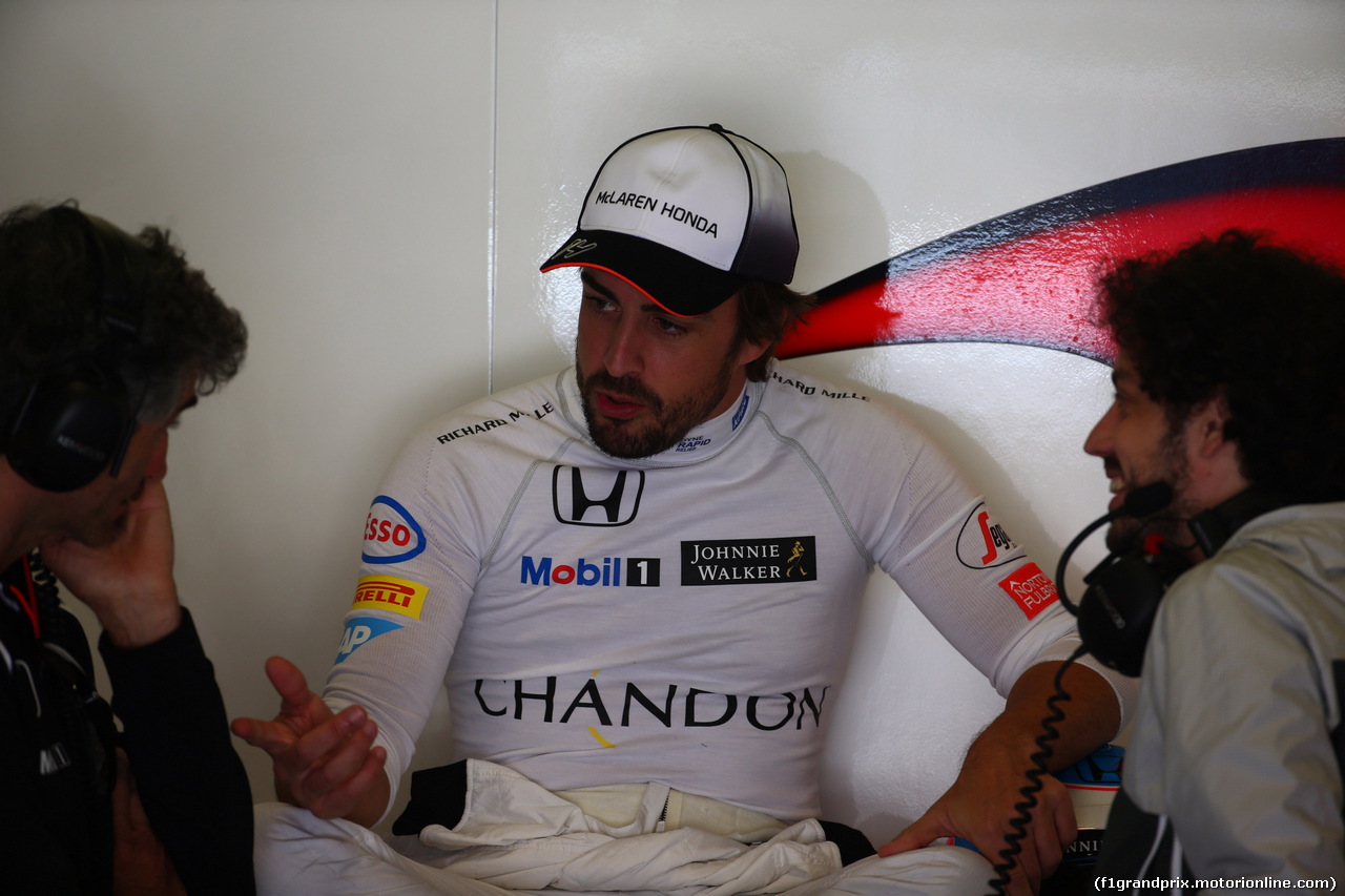 GP SPAGNA, 13.05.2016 - Prove Libere 1, Fernando Alonso (ESP) McLaren Honda MP4-31