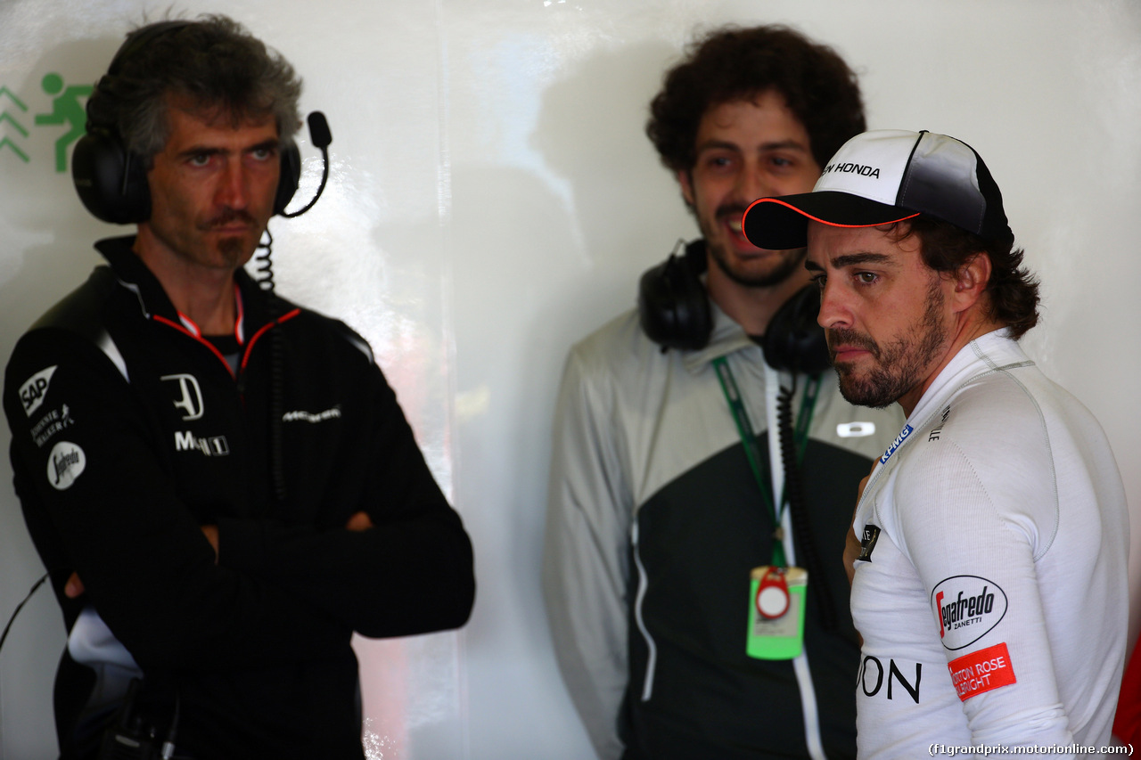 GP SPAGNA, 13.05.2016 - Prove Libere 1, Fernando Alonso (ESP) McLaren Honda MP4-31