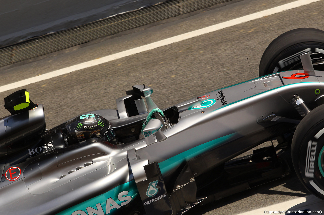 GP SPAGNA, 13.05.2016 - Prove Libere 2, Nico Rosberg (GER) Mercedes AMG F1 W07 Hybrid