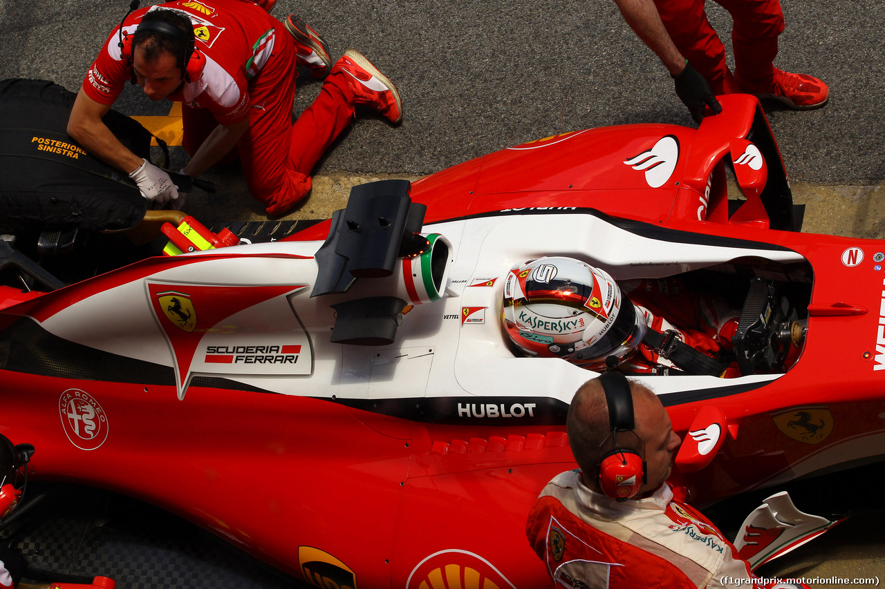 GP SPAGNA, 13.05.2016 - Prove Libere 2, Sebastian Vettel (GER) Ferrari SF16-H
