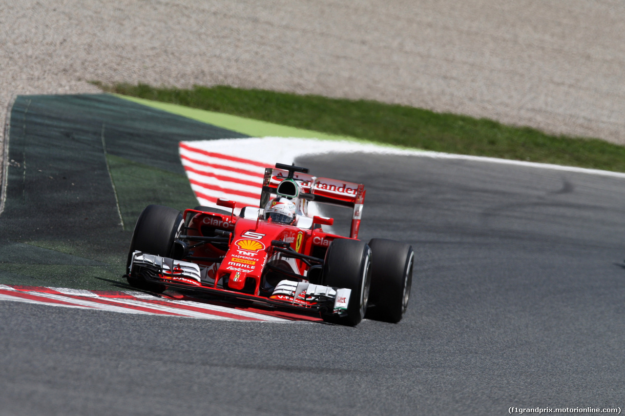 GP SPAGNA, 13.05.2016 - Prove Libere 2, Sebastian Vettel (GER) Ferrari SF16-H