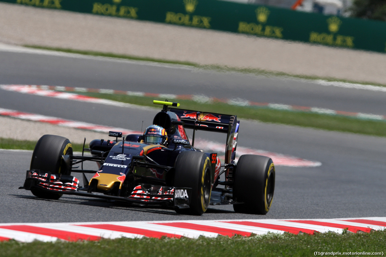 GP SPAGNA, 13.05.2016 - Prove Libere 2, Daniil Kvyat (RUS) Scuderia Toro Rosso STR11