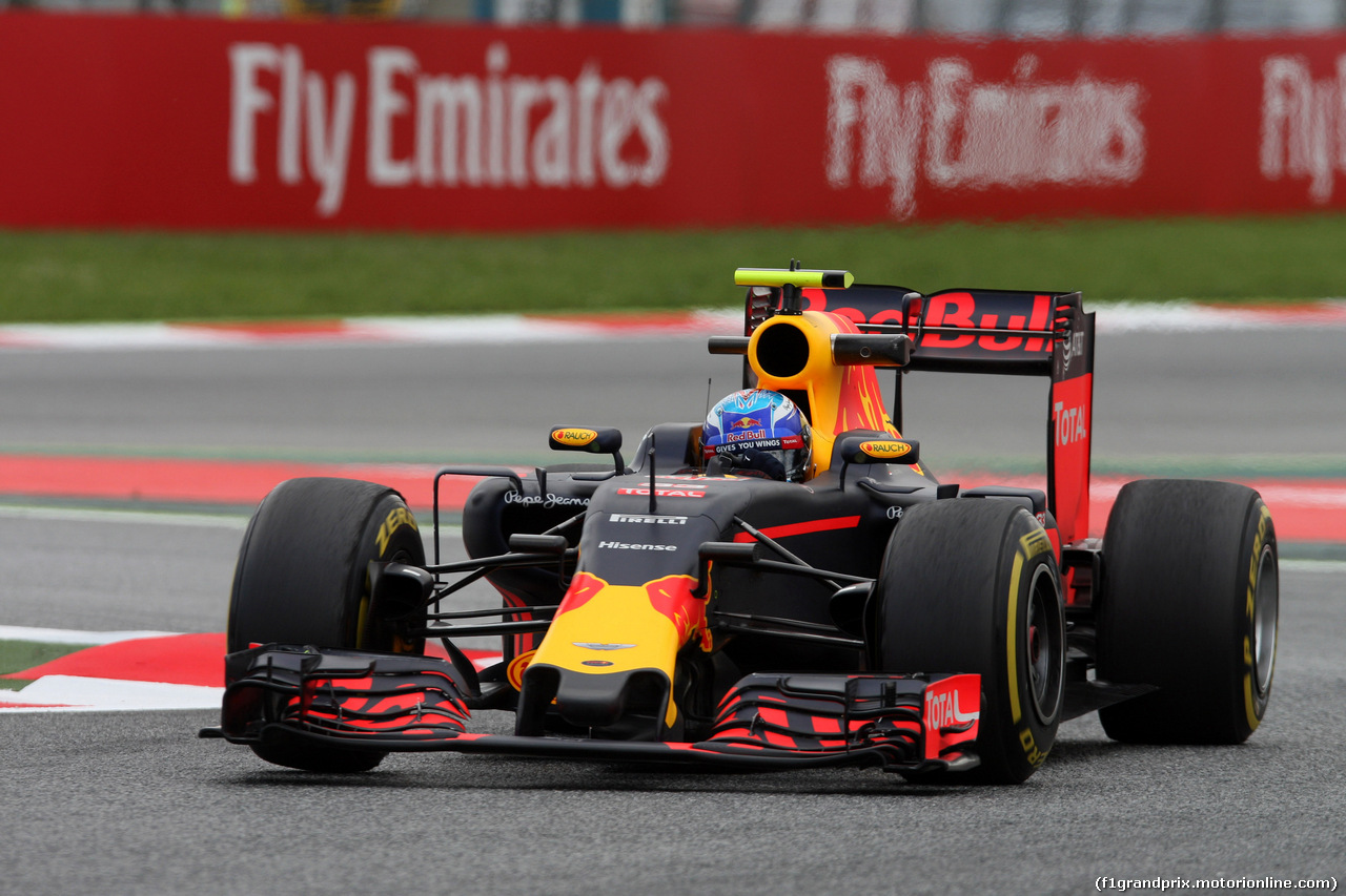 GP SPAGNA, 13.05.2016 - Prove Libere 2, Max Verstappen (NED) Red Bull Racing RB12