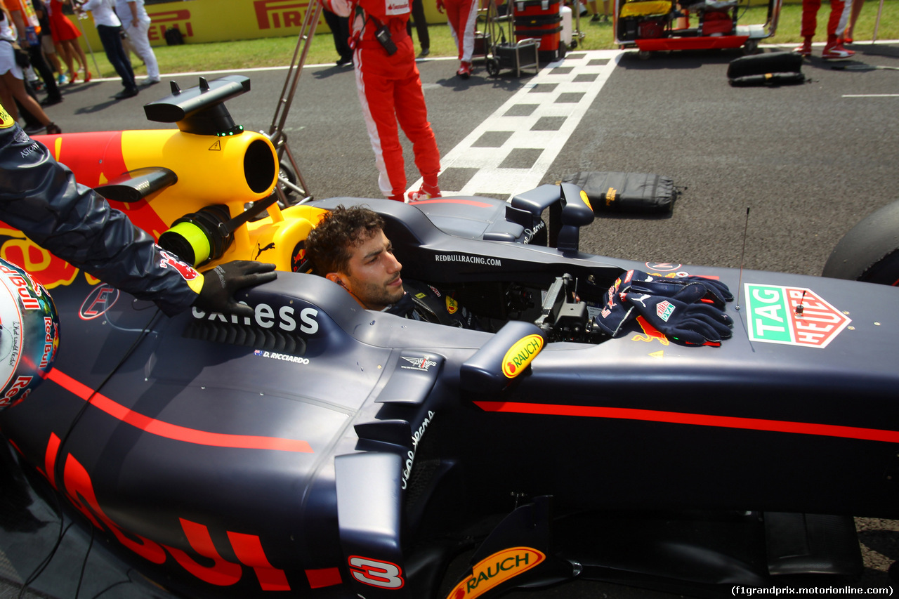 GP UNGHERIA, 24.07.2016 - Gara, Daniel Ricciardo (AUS) Red Bull Racing RB12