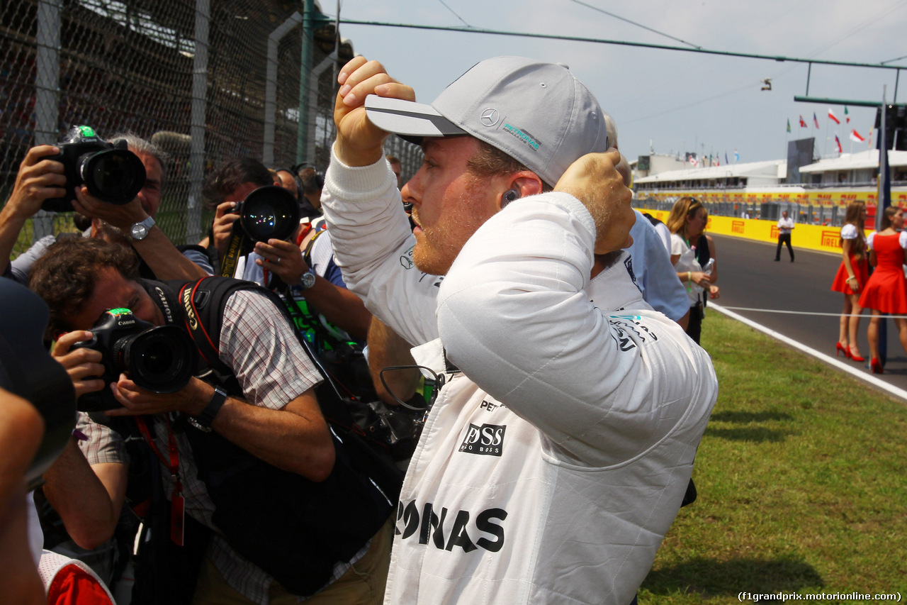 GP UNGHERIA, 24.07.2016 - Gara, Nico Rosberg (GER) Mercedes AMG F1 W07 Hybrid