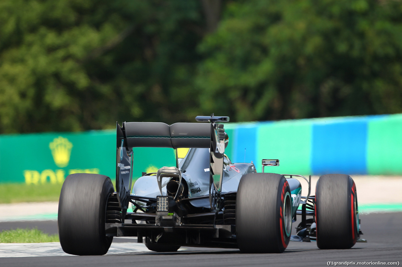 GP UNGHERIA, 24.07.2016 - Gara, Lewis Hamilton (GBR) Mercedes AMG F1 W07 Hybrid
