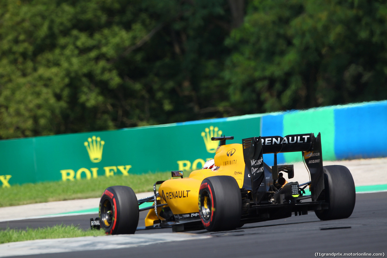 GP UNGHERIA, 24.07.2016 - Gara, Kevin Magnussen (DEN) Renault Sport F1 Team RS16