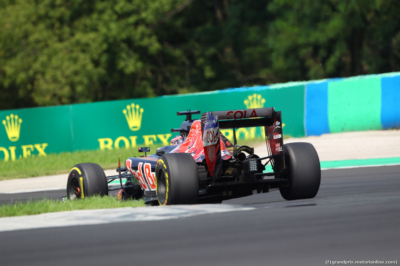 GP UNGHERIA, 24.07.2016 - Gara, Daniil Kvyat (RUS) Scuderia Toro Rosso STR11