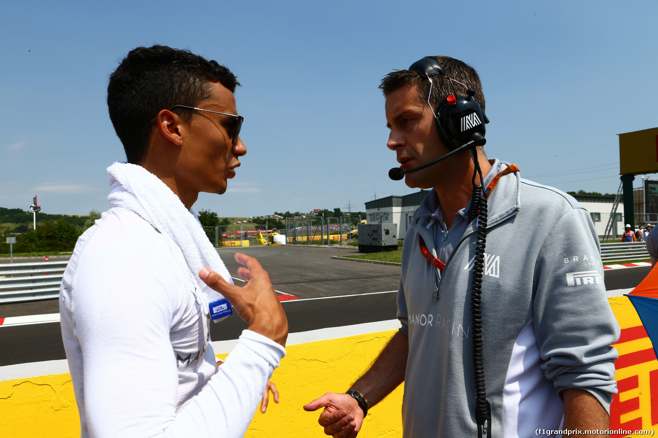 GP UNGHERIA, 24.07.2016 - Gara, Pascal Wehrlein (GER) Manor Racing MRT05