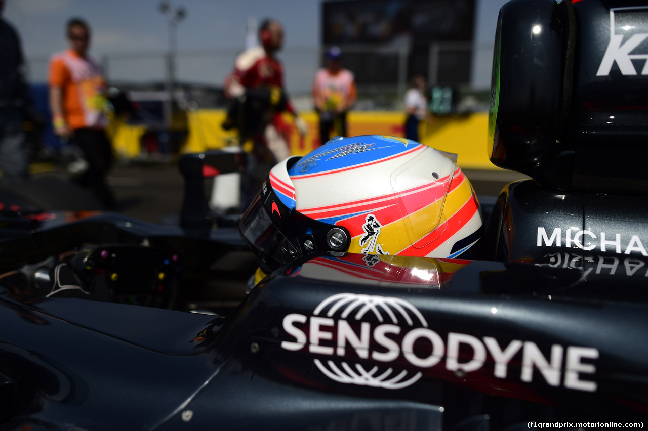 GP UNGHERIA, 24.07.2016 - Gara, Fernando Alonso (ESP) McLaren Honda MP4-31