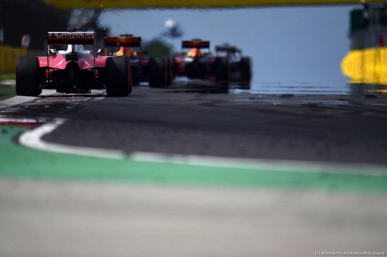GP UNGHERIA, 24.07.2016 - Gara, Sebastian Vettel (GER) Ferrari SF16-H