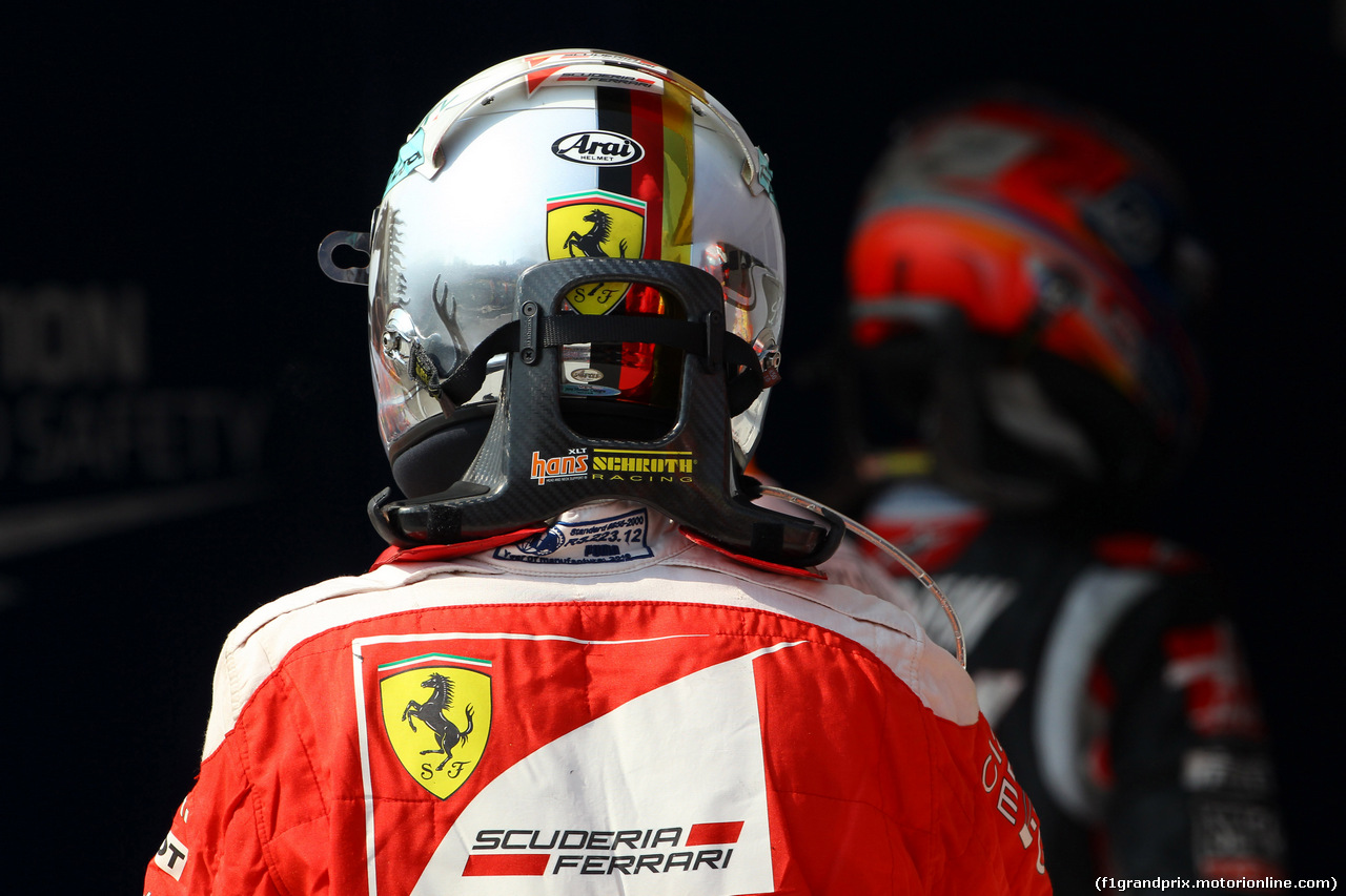GP UNGHERIA, Sebastian Vettel (GER) Ferrari SF16-H 24.07.2016 - Gara,