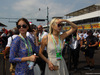 GP UNGHERIA, 24.07.2016 - Gara, (L-R) The girlfriend of Lewis Hamilton (GBR) Mercedes AMG F1 W07 Hybrid